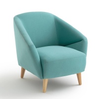 Кресло Hexo 1-мест. зеленый LA REDOUTE INTERIEURS  фото, kupilegko.ru